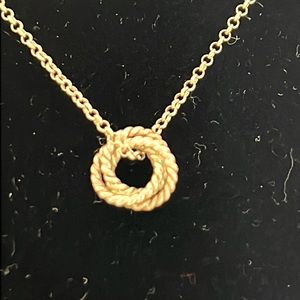 Sterling Silver Dogeared “Love Knot” necklace
